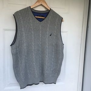 NAUTICA Sweater Vest Size Size L Pre-owned